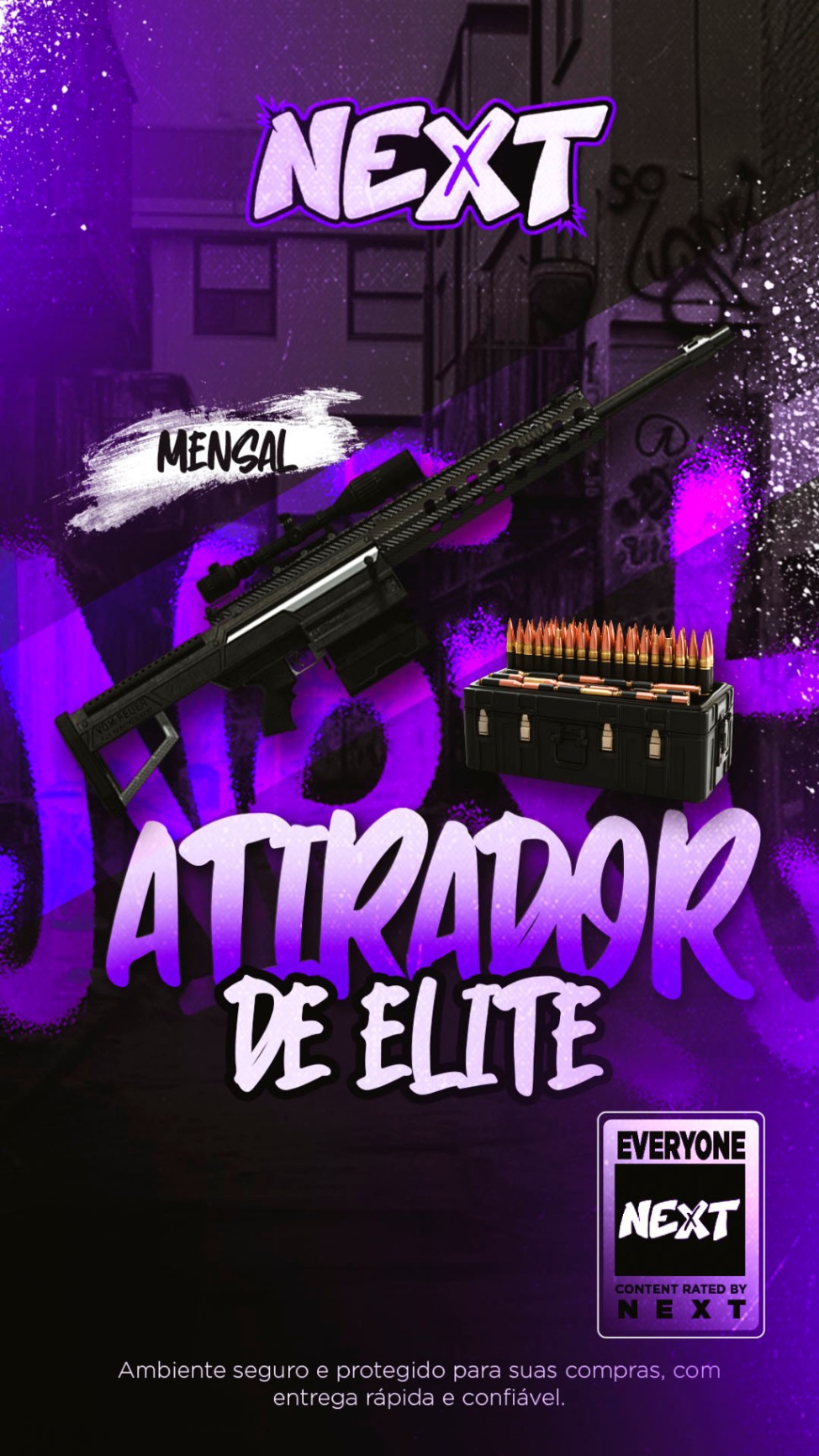 KIT ATIRADOR (Mensal)