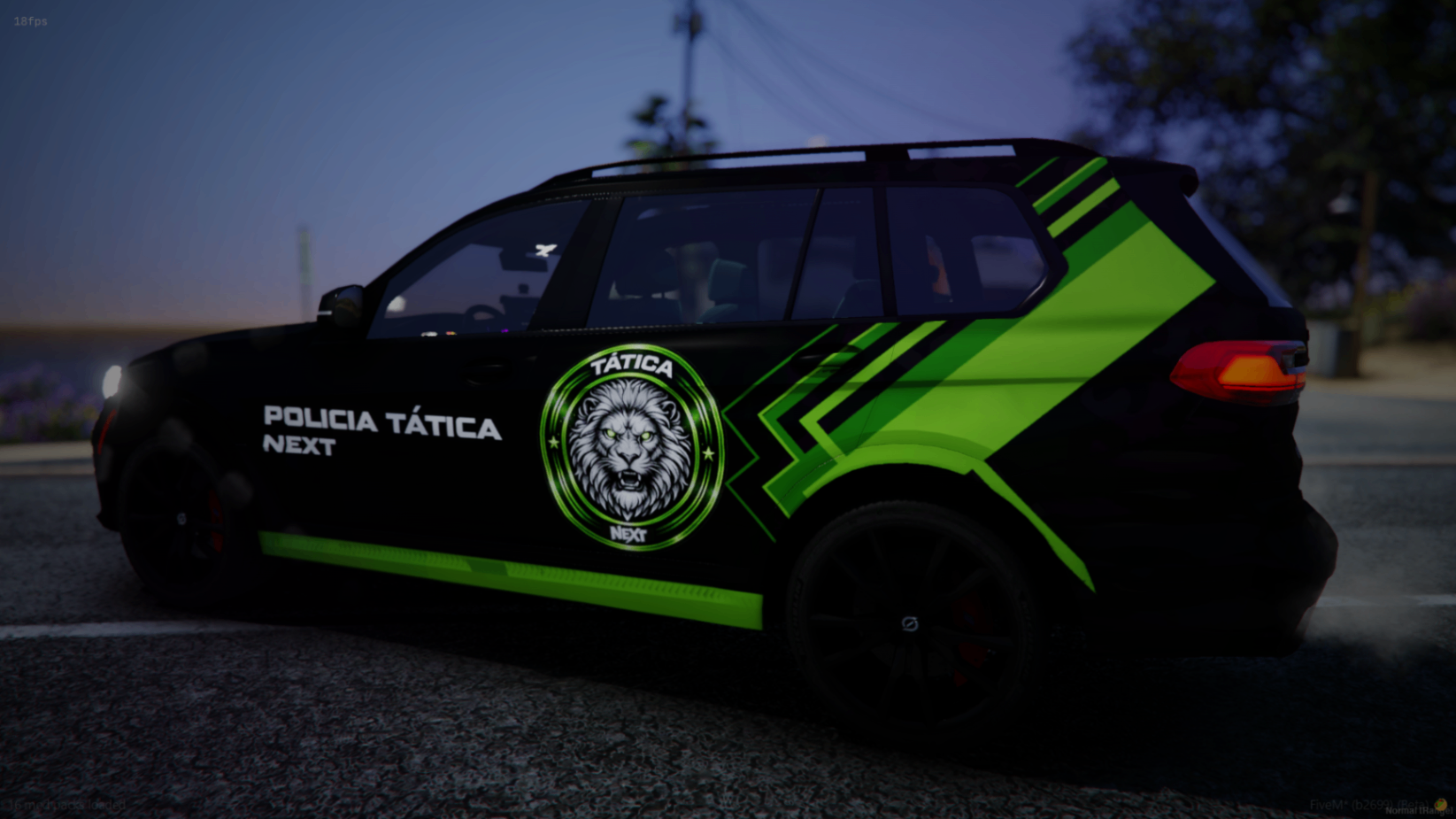 X7 BLINDADA TÁTICA (16 TIROS)