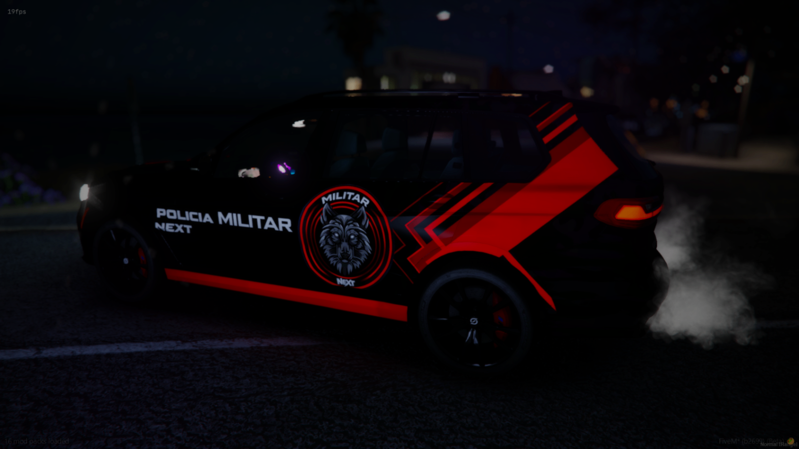 X7 BLINDADA MILITAR (16 TIROS)